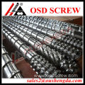 Extruder single plastic recycling screw barrel for bags